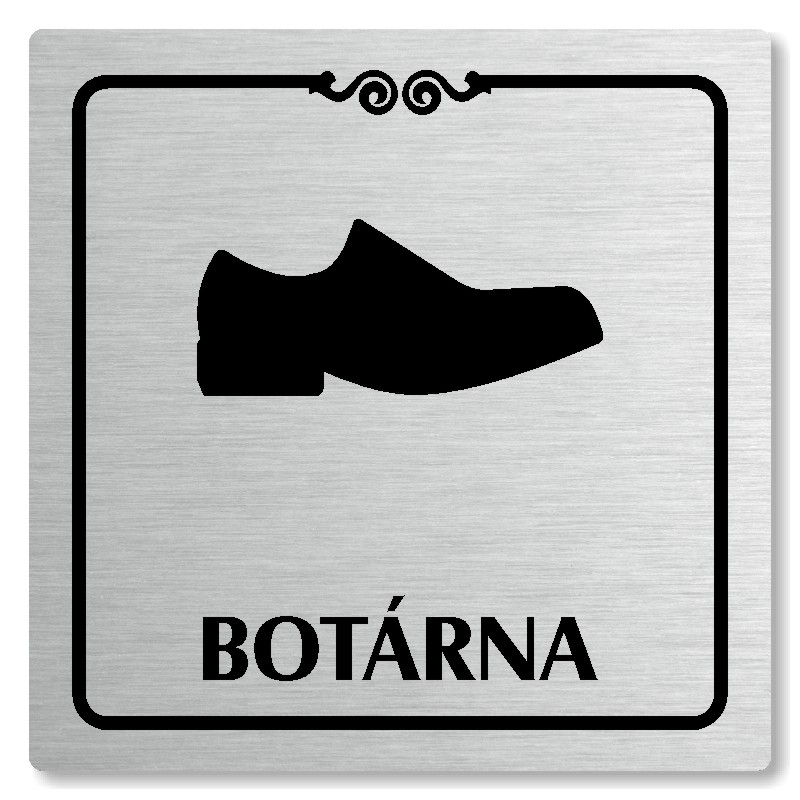 Botárna, 148x148mm, stříbrná, Texas